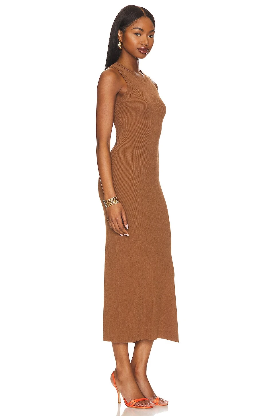 RAILS ROBE SYD KNIT MIDI Toffee 4 RAILS ROBE SYD KNIT MIDI Toffee – Image 2