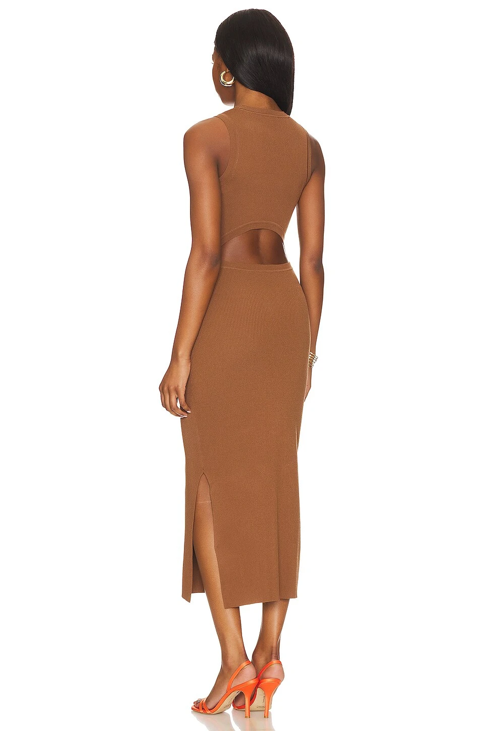 RAILS ROBE SYD KNIT MIDI Toffee 5 RAILS ROBE SYD KNIT MIDI Toffee – Image 3