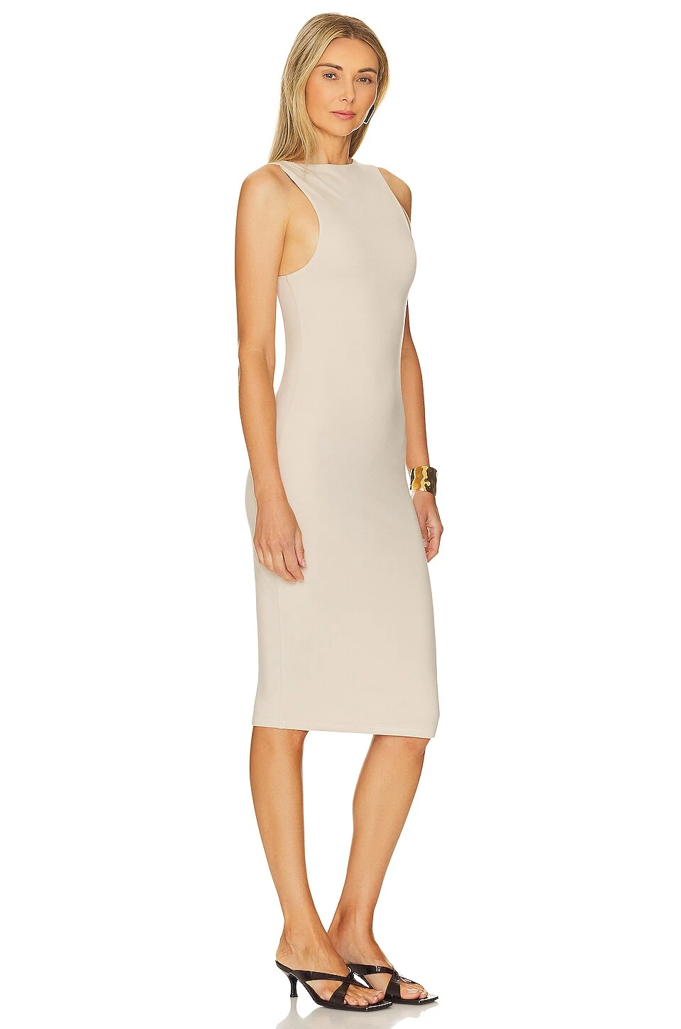 ROBE MI-LONGUE Ivory 4 ROBE MI-LONGUE Ivory – Image 2