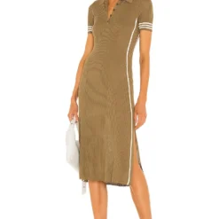 Rag & Bone ROBE PEYTON Deep Olive