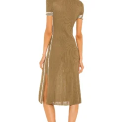 Rag & Bone ROBE PEYTON Deep Olive 7 Rag & Bone ROBE PEYTON Deep Olive -Pas Cher Tendricia Magasin RGBR WD66 V3