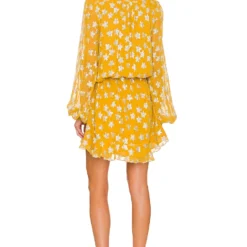 ROBE COURTE VEGA Yellow -Pas Cher Tendricia Magasin ROCS WD193 V3