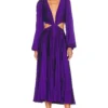 ROBE MI-LONGUE CASSI Purple 1 ROBE MI-LONGUE CASSI Purple -Pas Cher Tendricia Magasin ROCS WD228 V1