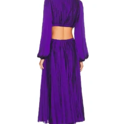ROBE MI-LONGUE CASSI Purple -Pas Cher Tendricia Magasin ROCS WD228 V3