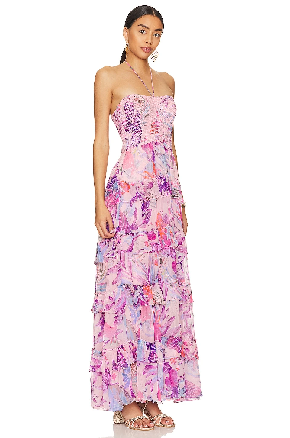 ROBE LONGUE DOS NAGEUR ZAZU Multi 4 ROBE LONGUE DOS NAGEUR ZAZU Multi – Image 2