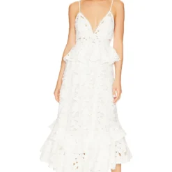 ROBE MAXI LEIKO White