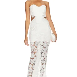 ROBE MAXI White