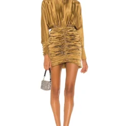 ROBE COURTE BARBARA Olive Green 10 ROBE COURTE BARBARA Olive Green -Pas Cher Tendricia Magasin ROFR WD109 V1 1