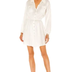 ROBE COURTE OLIVE White 8 ROBE COURTE OLIVE White -Pas Cher Tendricia Magasin ROFR WD176 V2