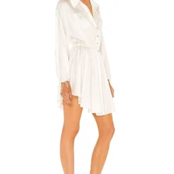 ROBE COURTE OLIVE White 9 ROBE COURTE OLIVE White -Pas Cher Tendricia Magasin ROFR WD176 V3