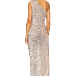 ROBE MAXI CANDICE Rose Gold -Pas Cher Tendricia Magasin ROFR WD368 V3