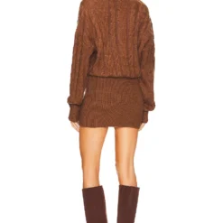 ROBE TALA Cognac 7 ROBE TALA Cognac -Pas Cher Tendricia Magasin ROFR WD397 V3