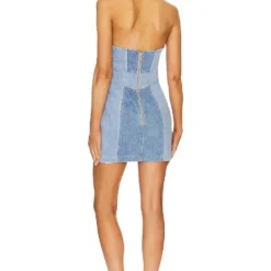 ROBE EN JEAN SIMI Patchwork -Pas Cher Tendricia Magasin ROFR WD497 V3