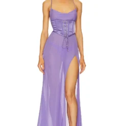 ROBE LARISSA Dusty Lilac