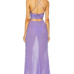 ROBE LARISSA Dusty Lilac -Pas Cher Tendricia Magasin ROFR WD547 V3