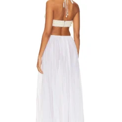 ROBE XIMENA White -Pas Cher Tendricia Magasin ROFR WD579 V3