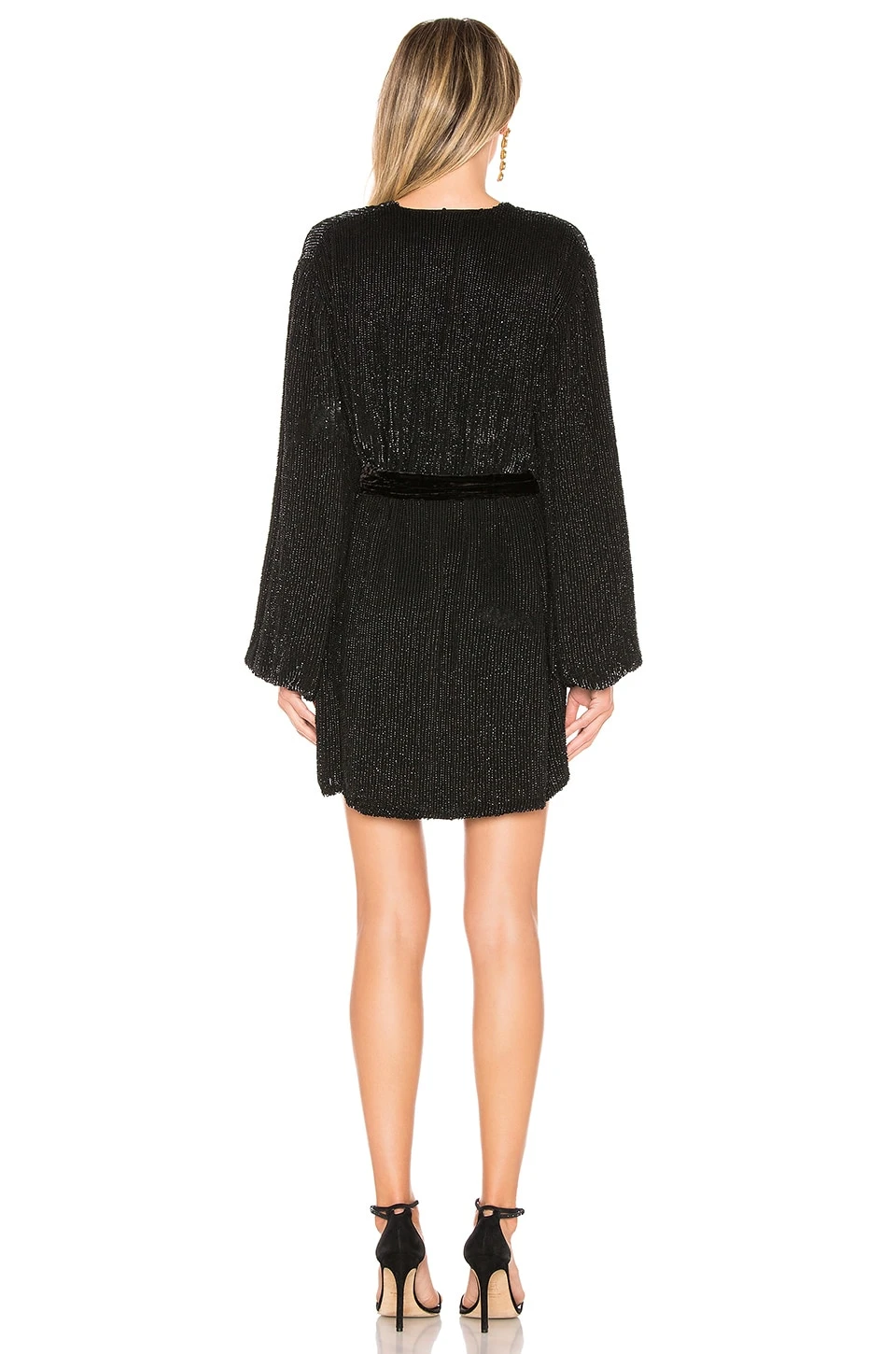 Gabrielle Robe Dress Black 5 Gabrielle Robe Dress Black – Image 3