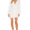 ROBE GABRIELLE Moonglow White