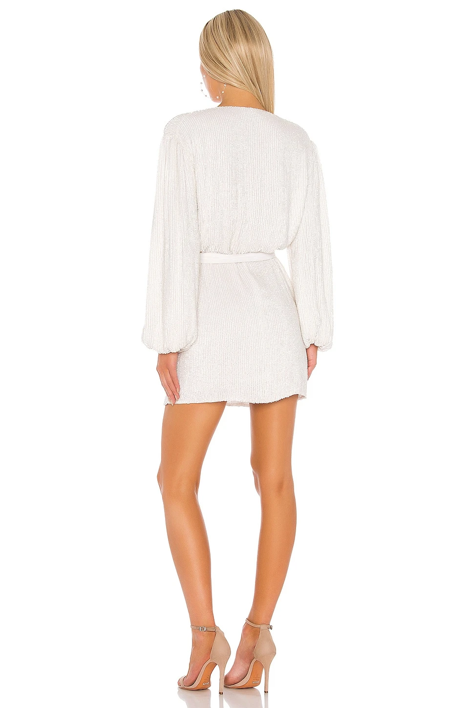 ROBE GABRIELLE Moonglow White 5 ROBE GABRIELLE Moonglow White – Image 3