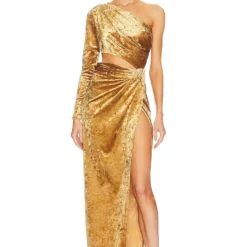 ROBE MAXI LORINNA Butterscotch -Pas Cher Tendricia Magasin RONR WD581 V1 1