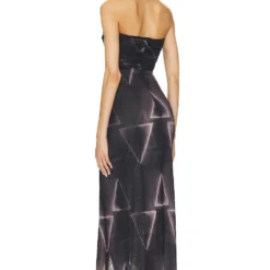 ROBE YOKO Black Multi 7 ROBE YOKO Black Multi -Pas Cher Tendricia Magasin RONR WD621 V3