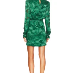 ROBE RINA Forest -Pas Cher Tendricia Magasin SALN WD189 V3