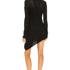 ROBE COURTE ASYMMETRIC Black 10 ROBE COURTE ASYMMETRIC Black -Pas Cher Tendricia Magasin SAMR WD1 V3