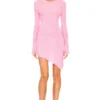 ROBE ASYMMETRIC Pink