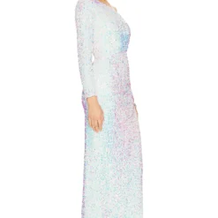 ROBE MI-LONGUE LENNOX White 8 ROBE MI-LONGUE LENNOX White -Pas Cher Tendricia Magasin SAYR WD446 V2