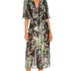 ROBE LUNETTA Black Floral