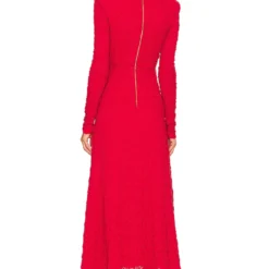 ROBE MI-LONGUE ALBERTA Red -Pas Cher Tendricia Magasin SBNA WD143 V3