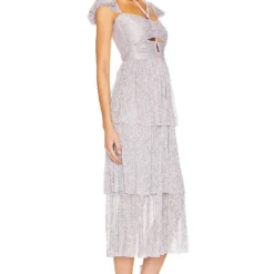 ROBE AMADEA Lilac -Pas Cher Tendricia Magasin SBNA WD184 V3