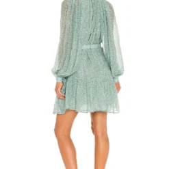 ROBE COURTE HARRIET Aqua Print -Pas Cher Tendricia Magasin SBNA WD72 V3