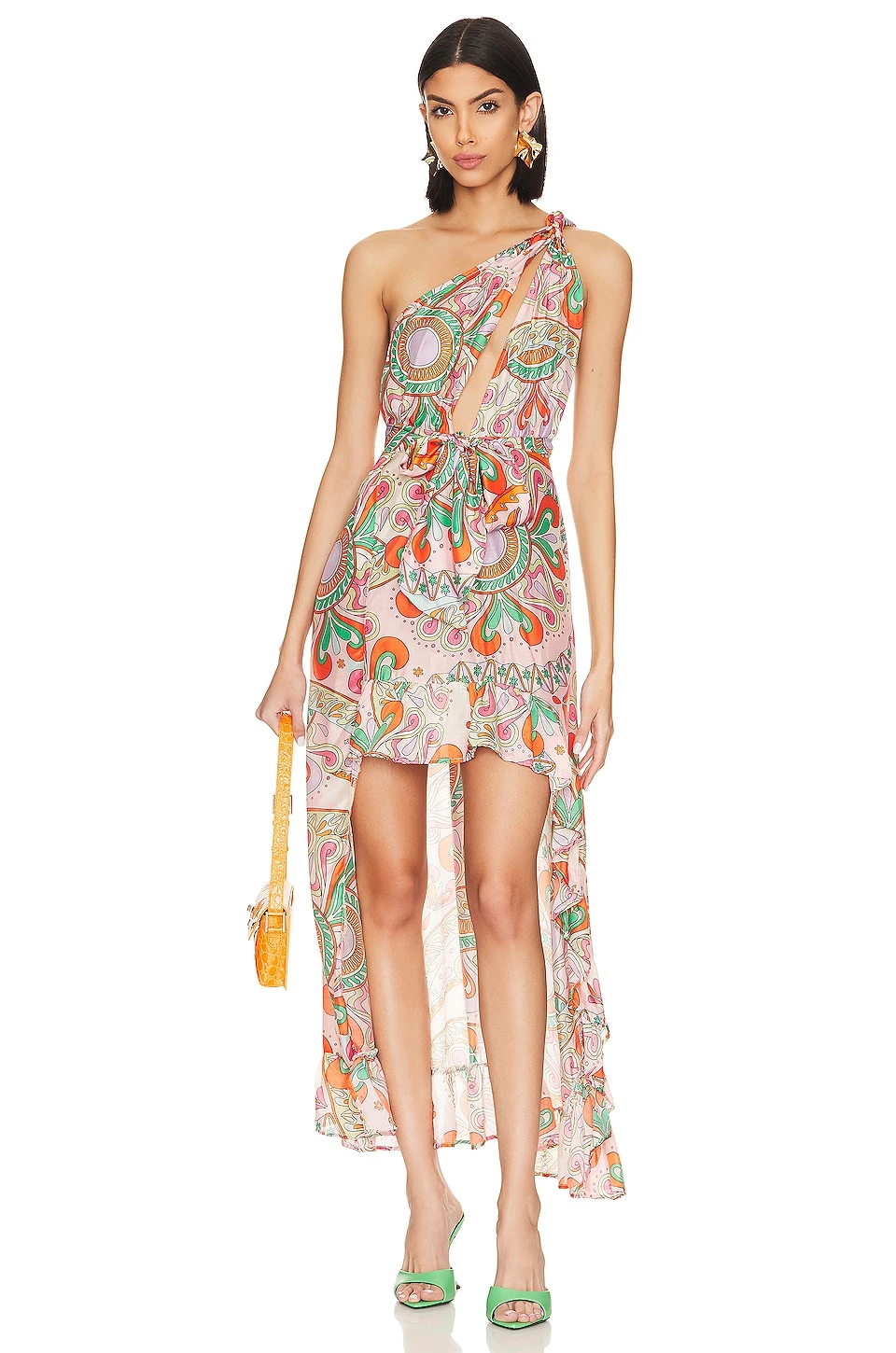 ROBE SERENA Gingham Lavender 8 ROBE SERENA Gingham Lavender – Image 6