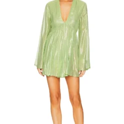 ROBE COURTE MAUD Ios Aquamarine