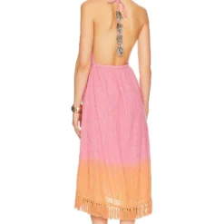 ROBE ADELA Dubai Tie Dye Pink Orange 10 ROBE ADELA Dubai Tie Dye Pink Orange -Pas Cher Tendricia Magasin SDRE WD188 V4
