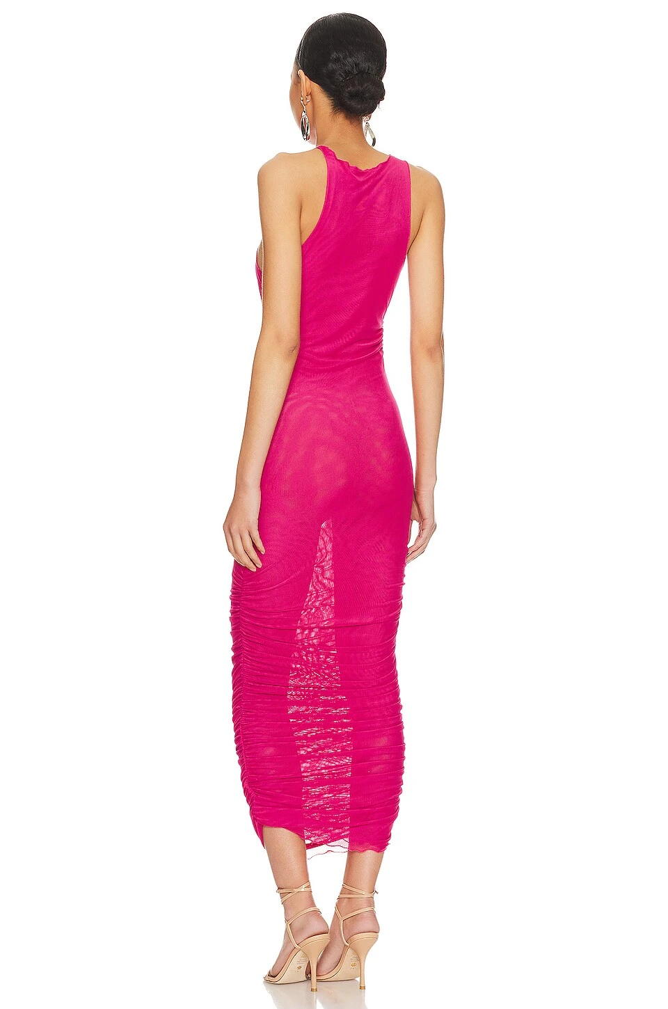 ROBE PALAMAS Hot Pink 5 ROBE PALAMAS Hot Pink – Image 3