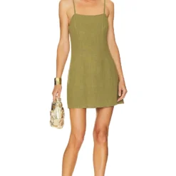 ROBE COURTE Olive -Pas Cher Tendricia Magasin SDYS WD150 V1 1