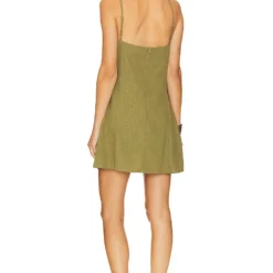 ROBE COURTE Olive -Pas Cher Tendricia Magasin SDYS WD150 V3