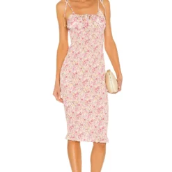 ROBE MI-LONGUE NEWPORT Sunset Floral