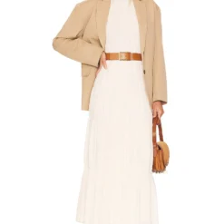 See By Chloé ROBE RUFFLED Soft Ivory -Pas Cher Tendricia Magasin SEEB WD111 V5