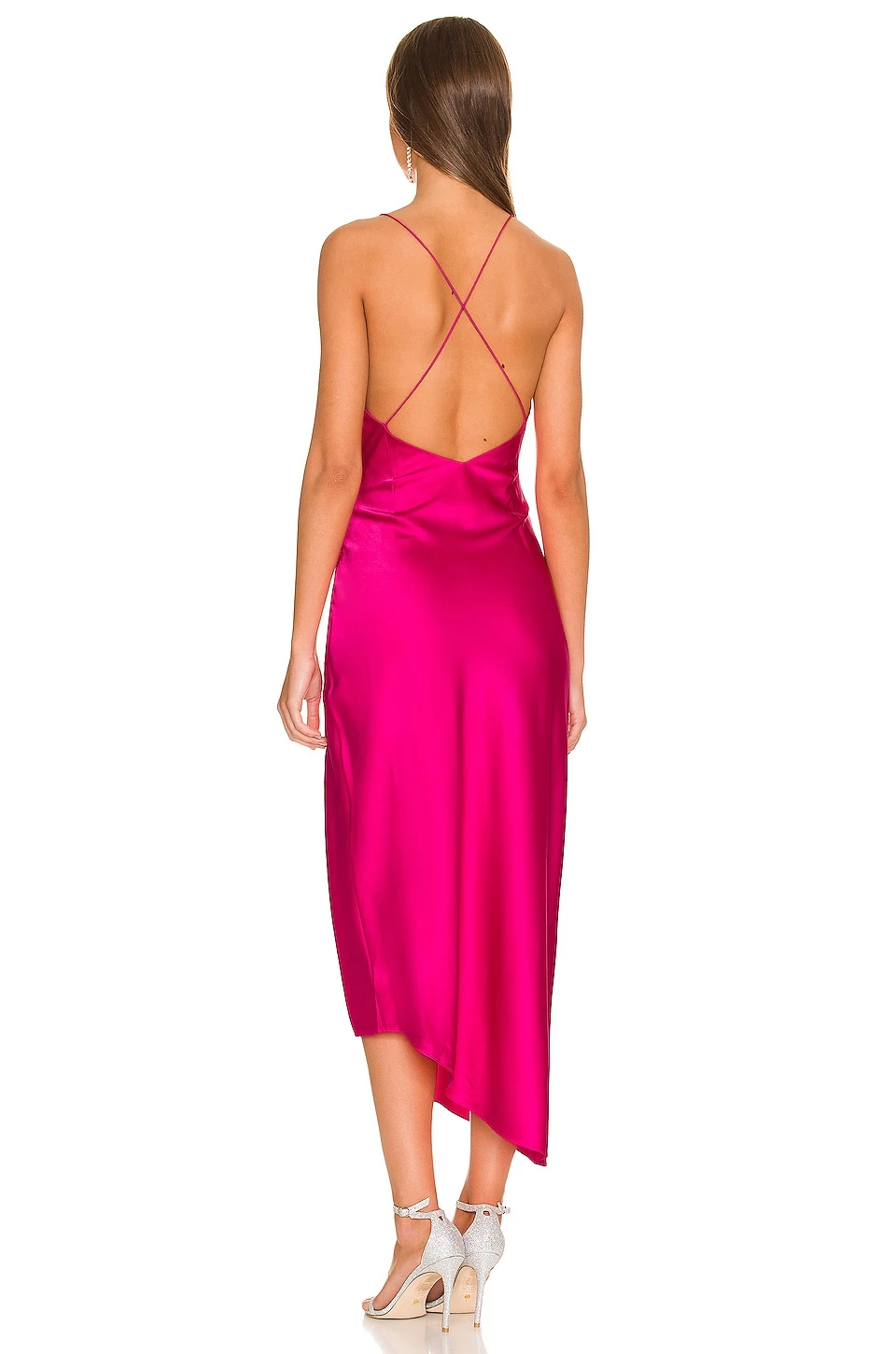 ROBE EMMA Fuchsia Purple 5 ROBE EMMA Fuchsia Purple – Image 3