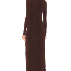 ROBE ELM Chocolate -Pas Cher Tendricia Magasin SERR WD52 V3