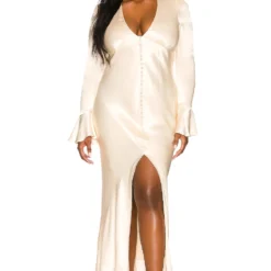 Shona Joy ROBE BIAS Cream -Pas Cher Tendricia Magasin SHON WD278 V3