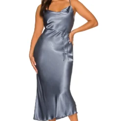 Shona Joy ROBE LUNE BIAS Sage -Pas Cher Tendricia Magasin SHON WD361 V1