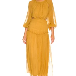 Shona Joy ROBE IRIS Saffron