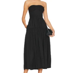 Shona Joy ROBE MORGAN Black