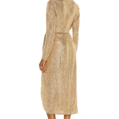 Show Me Your Mumu ROBE KIMORA Tan Confetti -Pas Cher Tendricia Magasin SHOW WD450 V3