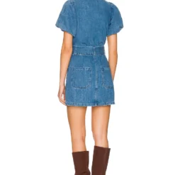 Show Me Your Mumu ROBE OXFORD Stormy Blue -Pas Cher Tendricia Magasin SHOW WD517 V3