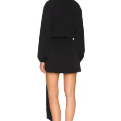 Show Me Your Mumu ROBE CHLOE Black Slinky Stretch -Pas Cher Tendricia Magasin SHOW WD518 V3